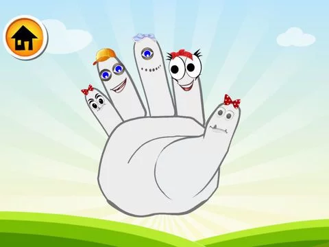 Изображение игры: Family Finger Puppets
