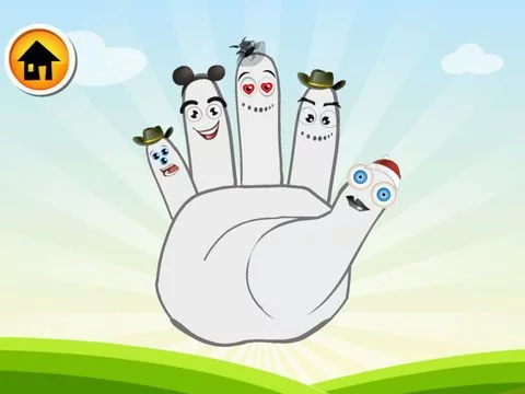 Изображение игры: Family Finger Puppets