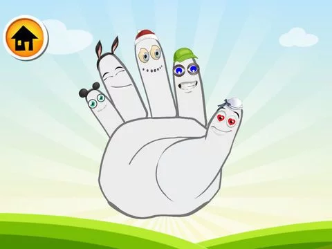 Изображение игры: Family Finger Puppets