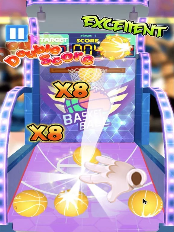 Изображение игры: Flick Basketball Championship