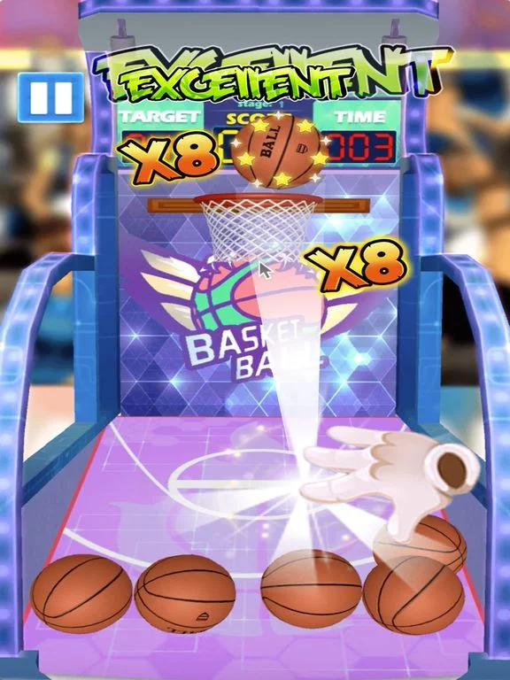 Изображение игры: Flick Basketball Championship