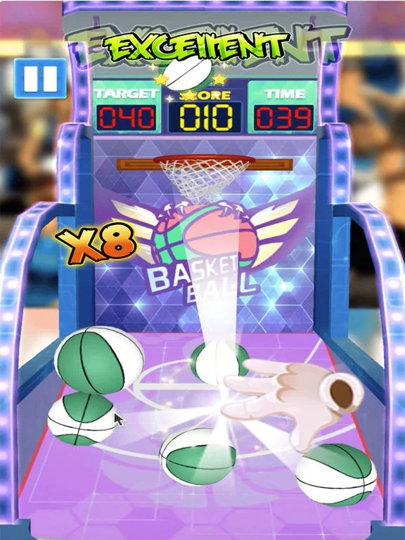 Изображение игры: Flick Basketball Championship