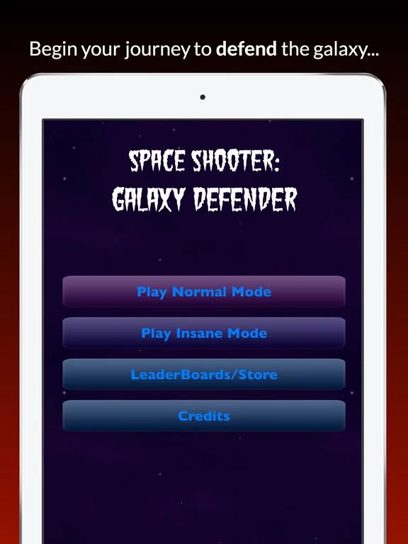 Изображение игры: Galaxy Defender 2017