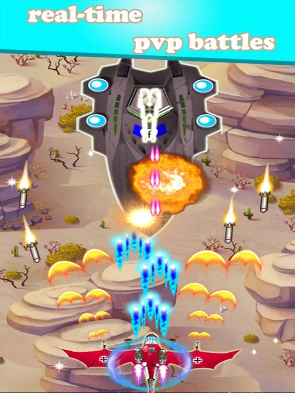 Изображение игры: Air Flighter: Galaxy Attack