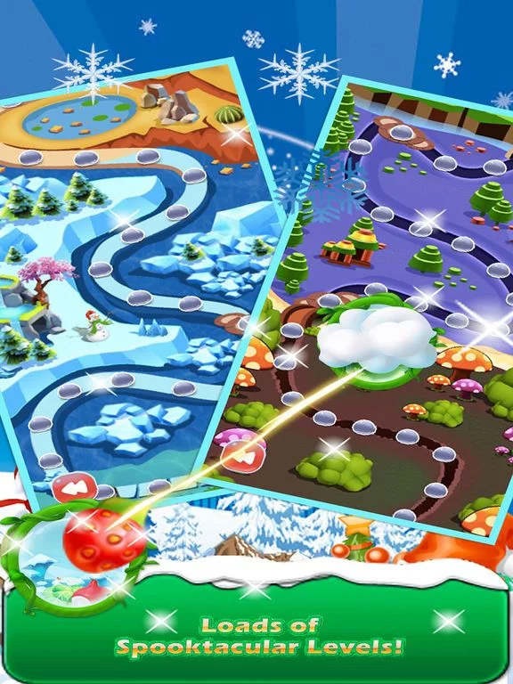 Изображение игры: Fruit Pop - Fruit Family Match Christmas