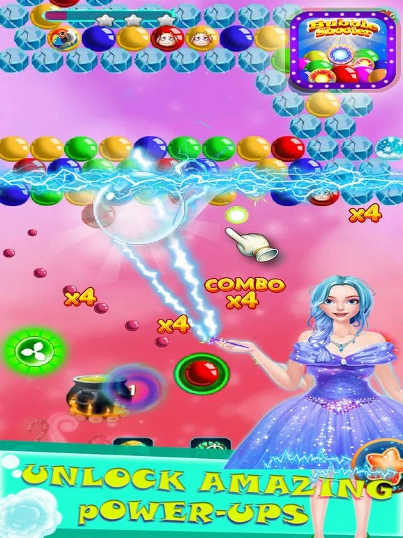 Изображение игры: Bubble Shooter: Princess Pop