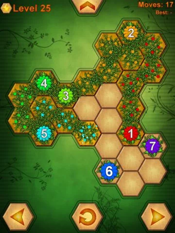 Изображение игры: HexConnect - Nature
