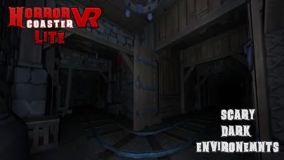 Изображение игры: Horror Roller Coaster VR Lite