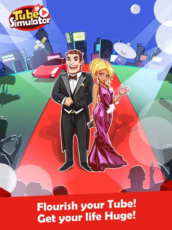 Изображение игры: Tube Simulator - Clicker Games & Idle Tuber Tycoon