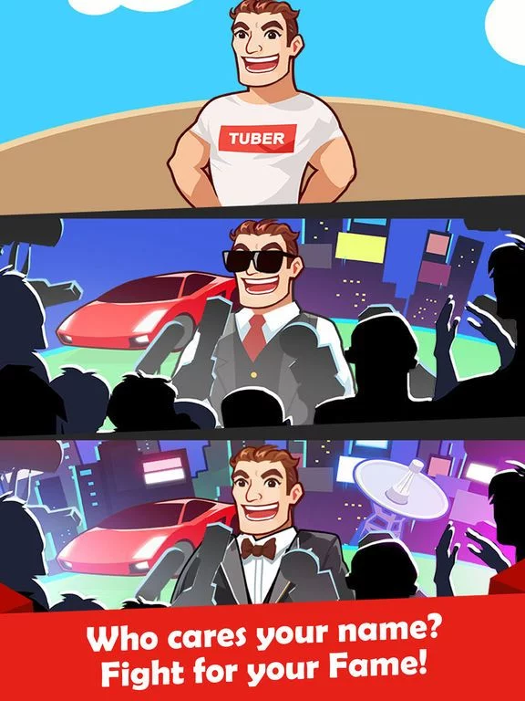 Изображение игры: Tube Simulator - Clicker Games & Idle Tuber Tycoon