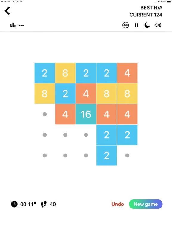 Изображение игры: 2048．