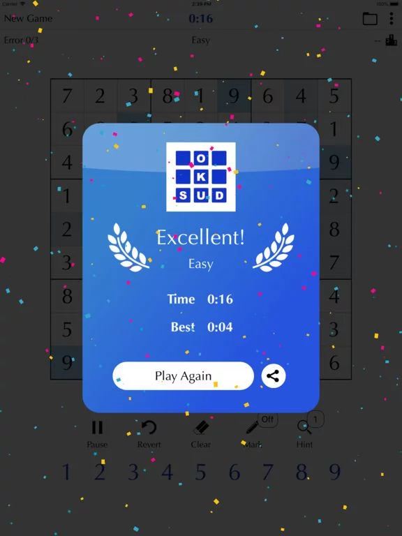 Изображение игры: Sudoku Classic．