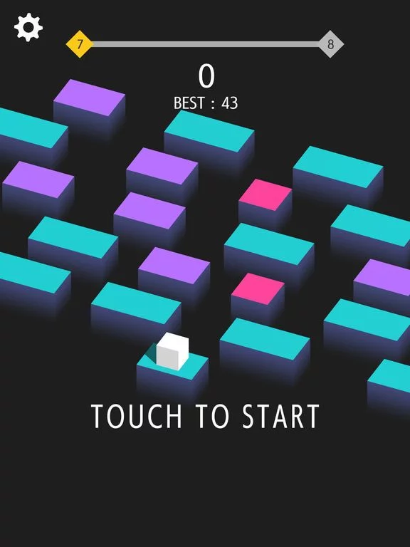 Изображение игры: Block Jump!!