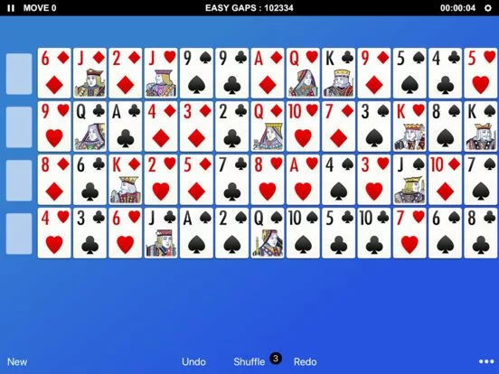 Изображение игры: Gaps Solitaire