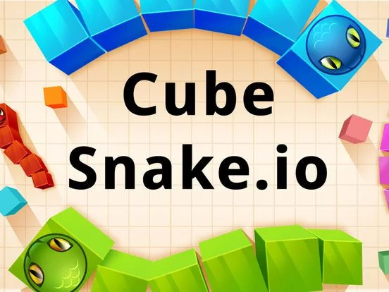 Изображение игры: Cube Snake IO