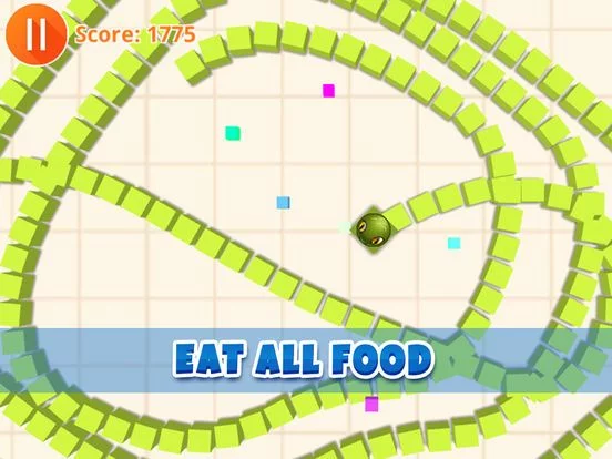 Изображение игры: Cube Snake IO