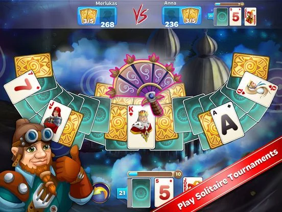 Изображение игры: Solitaire Tales Live
