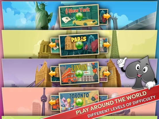Изображение игры: Solitaire World Tour