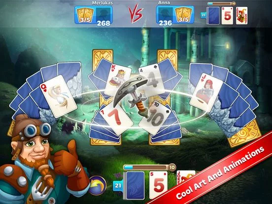 Изображение игры: Solitaire Tales Live