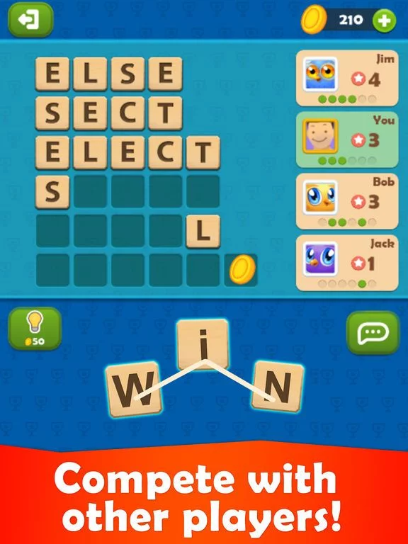 Изображение игры: Word Olympics: Online Puzzle