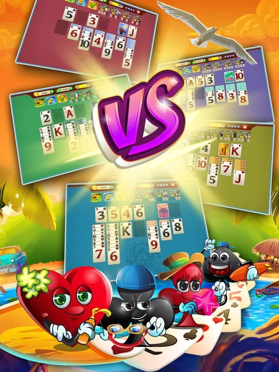 Изображение игры: Solitaire Showdown