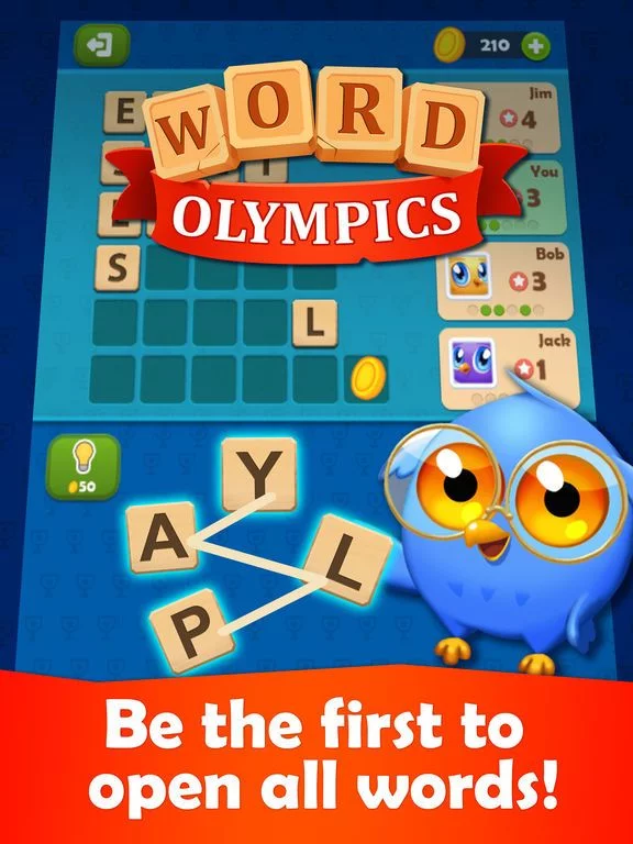 Изображение игры: Word Olympics: Online Puzzle