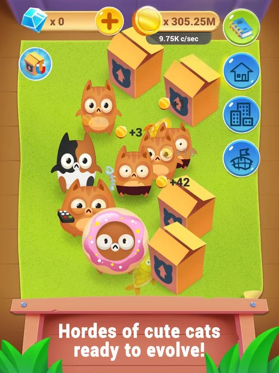 Изображение игры: Cat Evolution Clicker