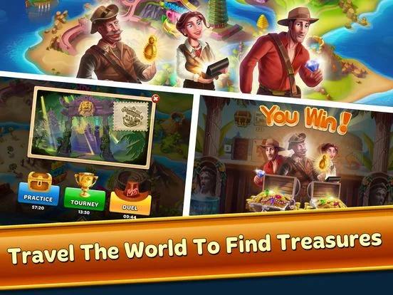 Изображение игры: Solitaire Treasure Hunt