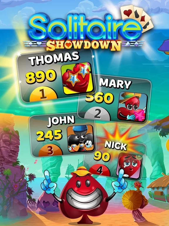 Изображение игры: Solitaire Showdown