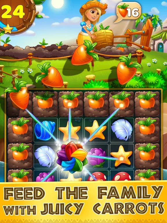 Изображение игры: Tropic Trouble Match 3 Builder