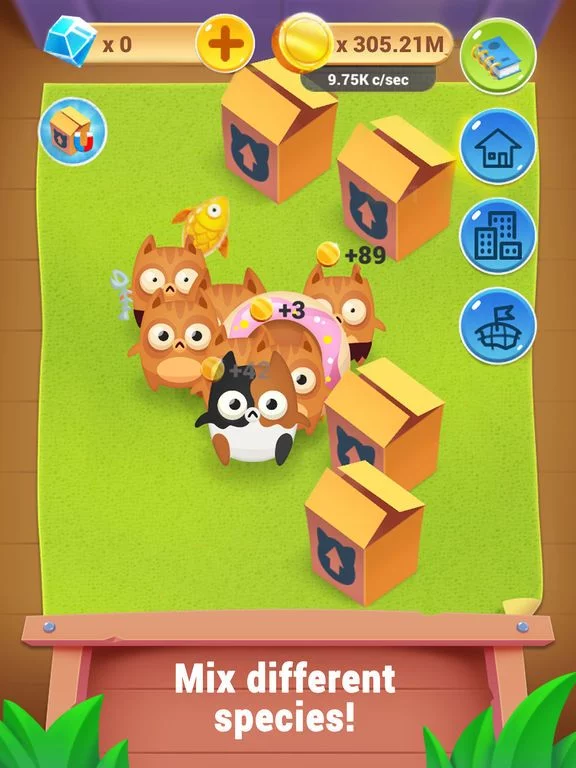 Изображение игры: Cat Evolution Clicker