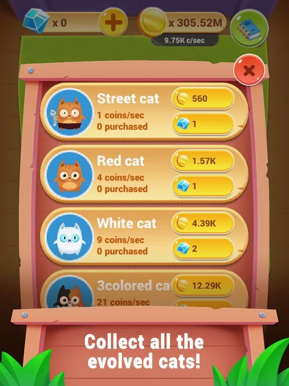 Изображение игры: Cat Evolution Clicker