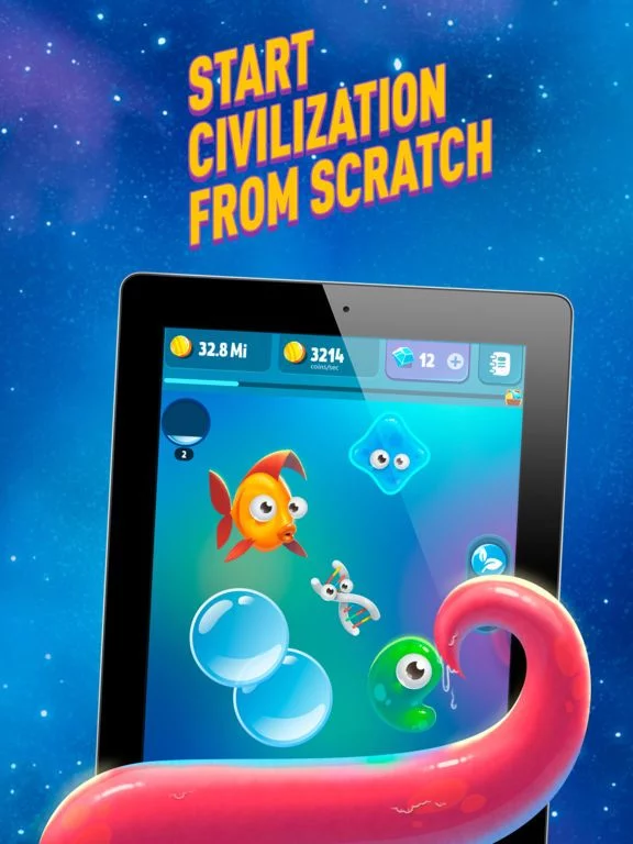 Изображение игры: Human Evolution - Clicker Game