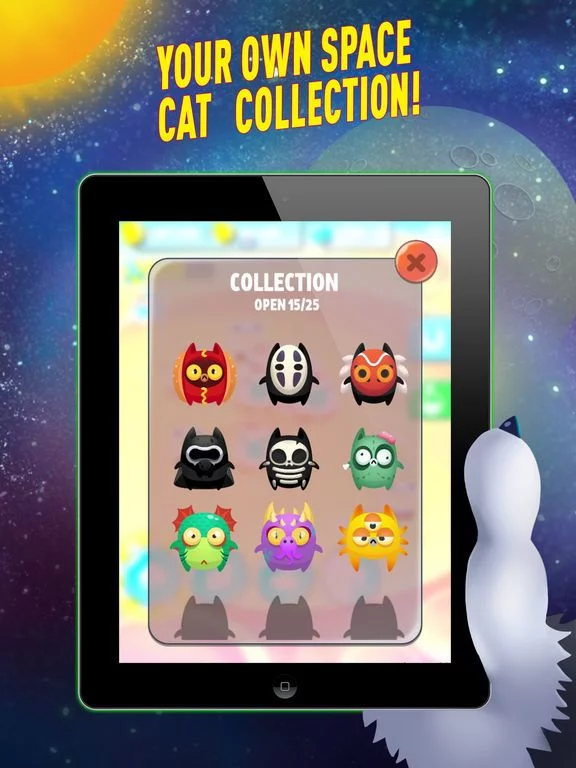 Изображение игры: Cats Evolution Space Adventure