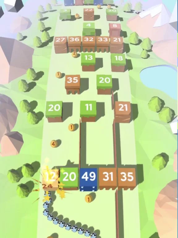 Изображение игры: Snake Bump