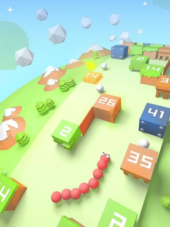 Изображение игры: Snake Bump