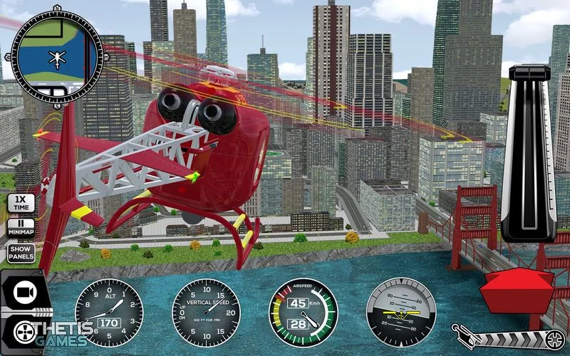Изображение игры: Helicopter Simulator 2017 Premium