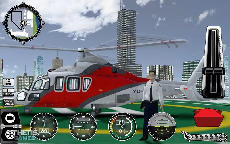 Изображение игры: Helicopter Simulator 2017 Premium