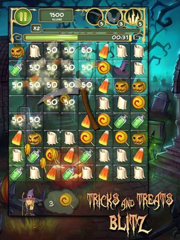 Изображение игры: Tricks And Treats Blitz