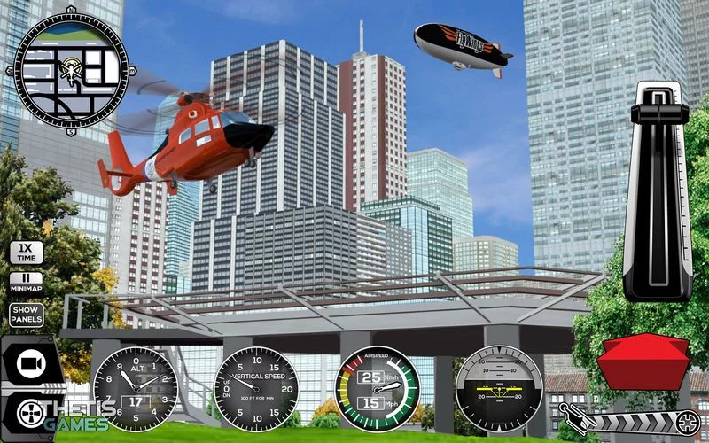Изображение игры: Helicopter Simulator 2017 Premium