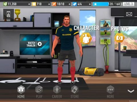 Изображение игры: BE A LEGEND: Your career as a soccer player