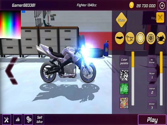 Изображение игры: Wheelie King 3