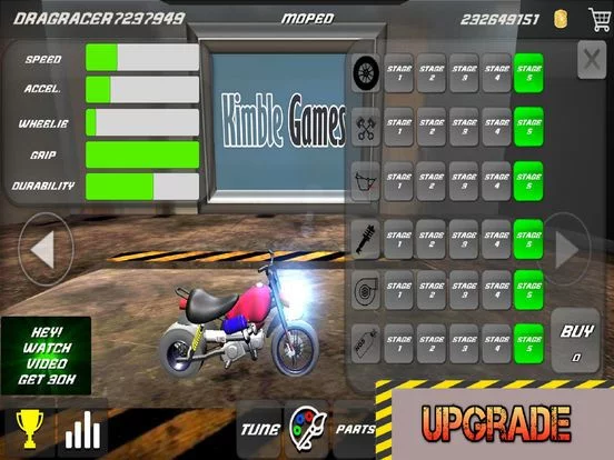 Изображение игры: Drag Bikes
