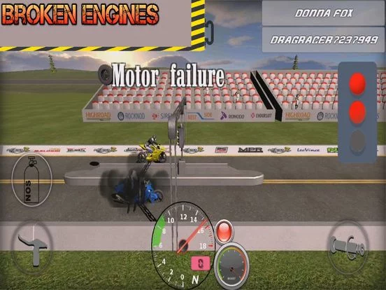 Изображение игры: Drag Bikes