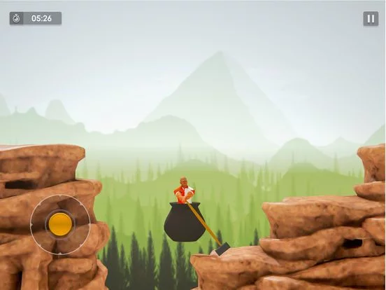 Изображение игры: Challenges Of Getting Over It