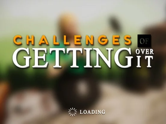 Изображение игры: Challenges Of Getting Over It