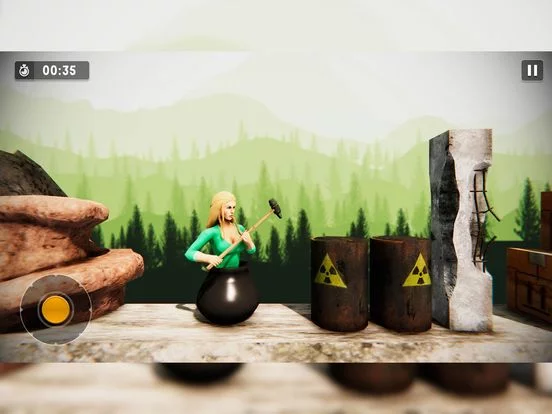 Изображение игры: Challenges Of Getting Over It