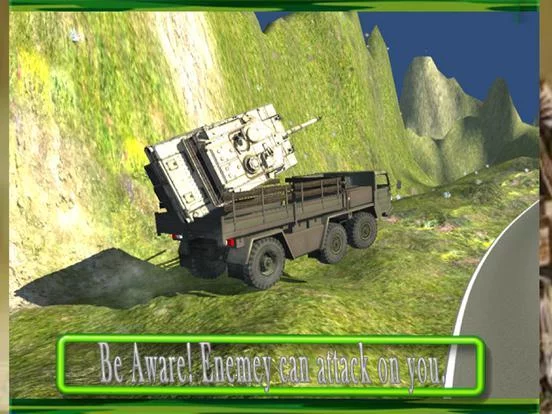 Изображение игры: Military Cargo Transport Truck - Army 3D Offroad 4x4 Drive