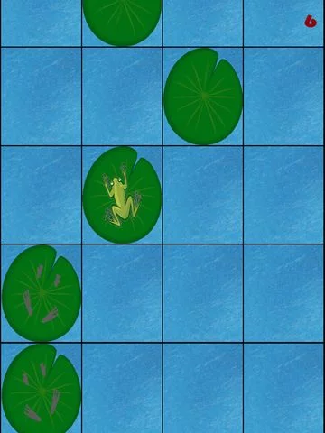Изображение игры: Jumpy Frog - Don't Step Into Water!