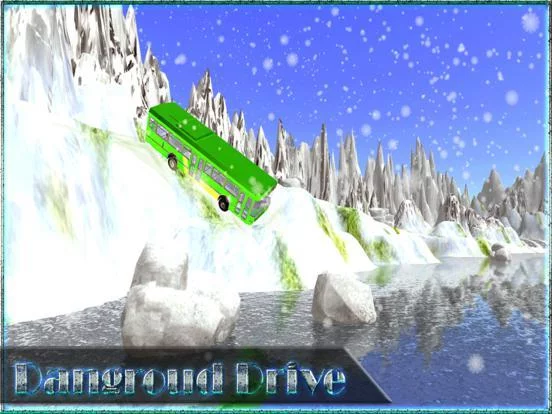 Изображение игры: Bus Driving Simulator 3D: Free Snow Hill & Best Game 2016